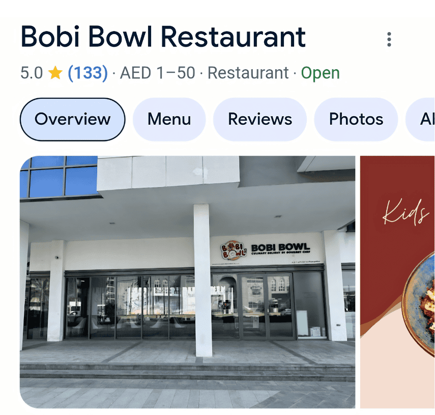 Bobi Bowl – nachher 133 Google-Bewertungen